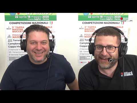 Vanni Edoardo VS Minoccheri Iuri - Campionato Italiano Master Boccette - Fermo 24/25 - Finale