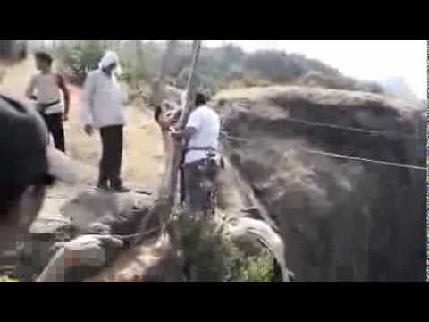 Sandhan Valley Giant swing with 500+ feet freefall