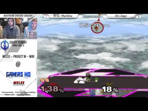 GHQ Weekly [1/10/16] - LF: GHQ | Markow (Fox) vs. VH | Sago (Marth)