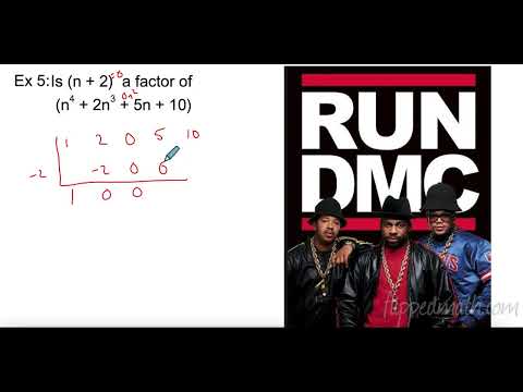 Algebra 2 – 1.3 Division of Polynomials (synthetic division)