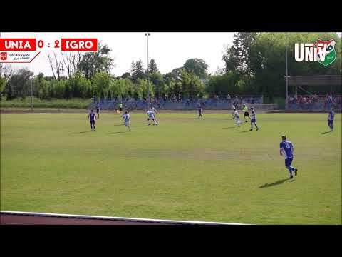 Unia Hrubieszów - Igros Krasnobród 1:2 XXVI kolejka Zamojskiej Klasy Okręgowej 2022/2023 (bramki)