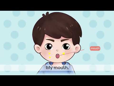 Unit3 Face - Face song - Listen and sing - 外研新交际1年级下册