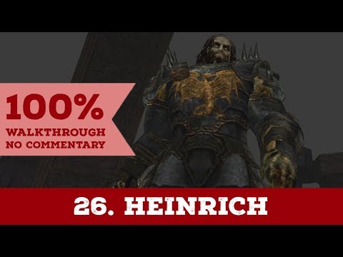 Return to Castle Wolfenstein Walkthrough (All Secrets,I am Death Incarnate) part 26 HEINRICH
