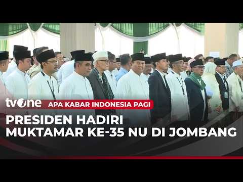 Presiden Prabowo Hadiri dan Buka Muktamar Ke-35 NU | tvOne