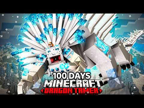 I Survived 100 Days as a DRAGON TAMER in HOW TO TRAIN YOUR DRAGON Minecraft Vs My Rival!
