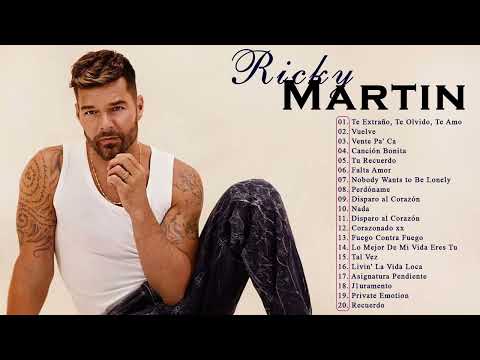 Ricky Martin Greatest Hits Full Playlist 2021 - Ricky Martin Best Songs Ever - Romantica 1 - Mix