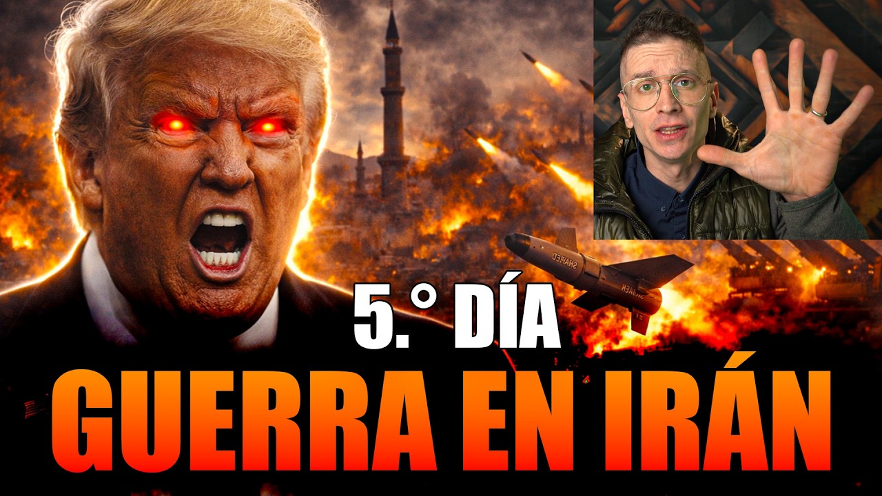 GUERRA EN IRÁN: Última Hora Día 5 de conflicto