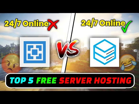Top 5 Best Minecraft Server Hosting | 24/7 & JAVA + PE ! 🤯
