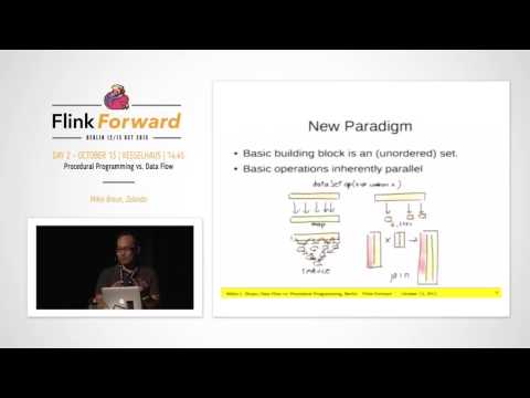 Flink Forward 2015: Mikio Braun – Procedural Programming vs  Data Flow