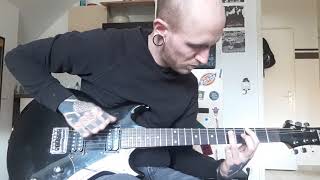 Discharge - Meanwhile (guitar cover)