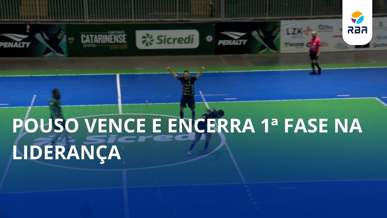 Pouso Futsal reage duas vezes e vence a Chapecoense