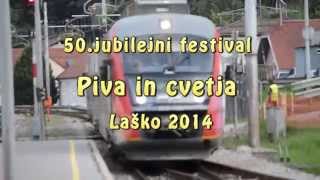 preview picture of video '50. jubilejni festival Piva in cvetja Laško 2014'