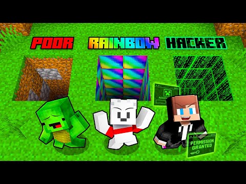 JJ vs Mikey vs Carrie: SECRET TUNNEL BATTLE in Minecraft - Maizen