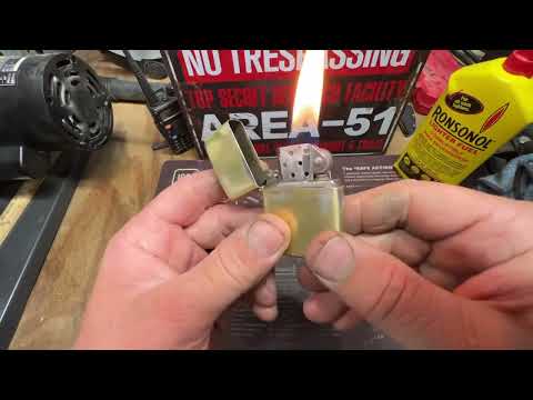 Reviving Memories: Restoring a 1994 Zippo Lighter from the Flea Market