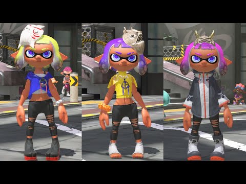 [Splatoon 3] Deep Cut Amiibo gear