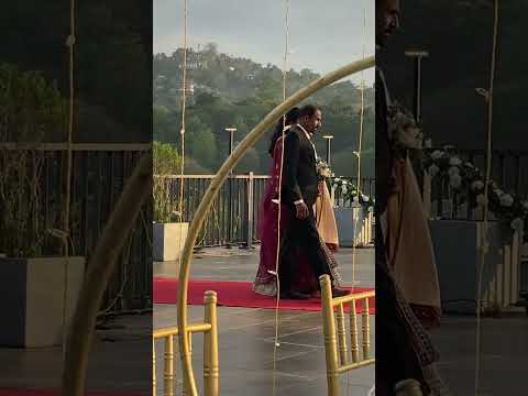 Bridal Entrance | Piyumi and More | Full video coming soon #outdoorwedding #weddingsrilanka