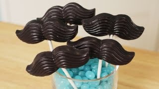 MUSTACHE CANDY POPS - NERDY NUMMIES