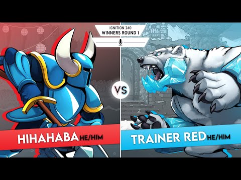 Ignition 240 - Winners Round 1 - Hihahaba (Shovel Knight) Vs Trainer Red (Etalus)