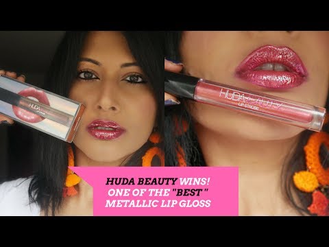 HUDA BEAUTY LIP STROBE REVIEW + SWATCH + GIVEAWAY | YOU NEED TO WATCH THIS! Video