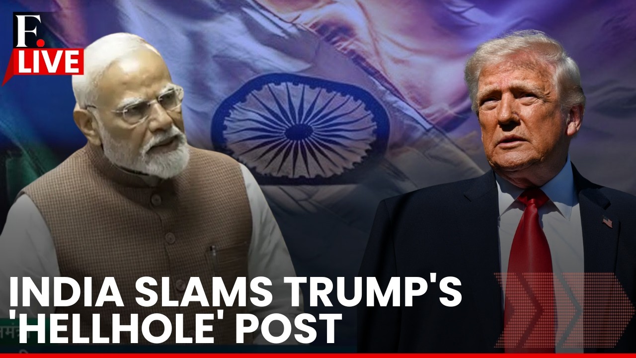 LIVE: India’s Angry Reaction After Trump’s ‘Hellhole’ Post