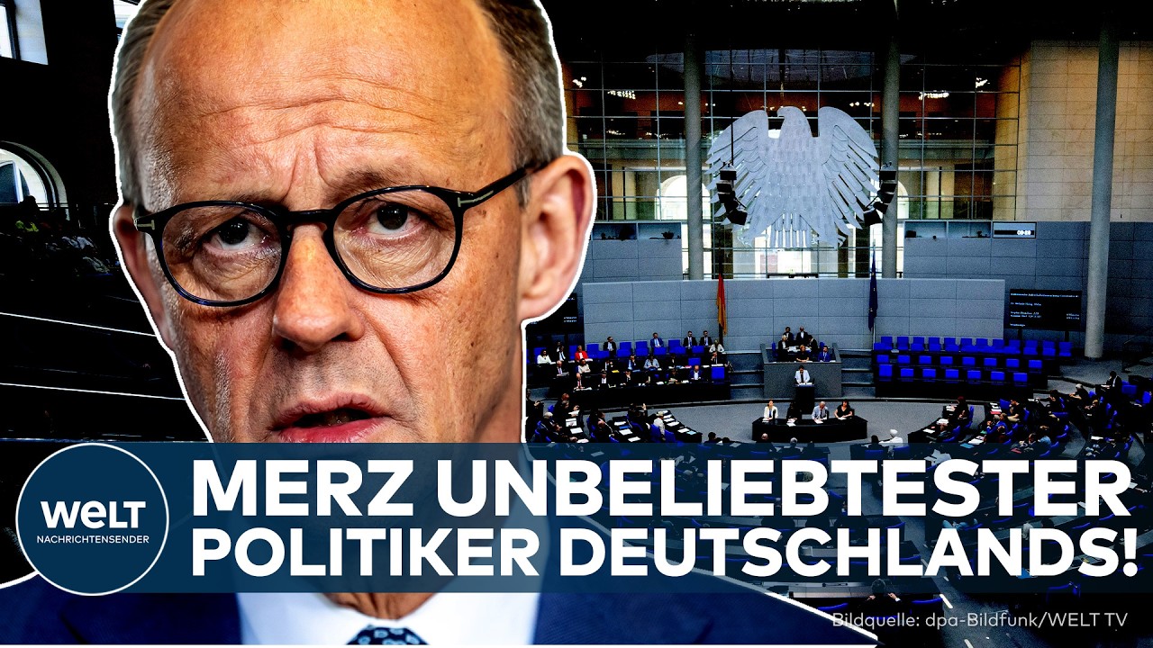 DEUTSCHLAND: Merz bleibt im Ranking weiter Schlusslicht – diese Politiker sind auf der Überholspur!