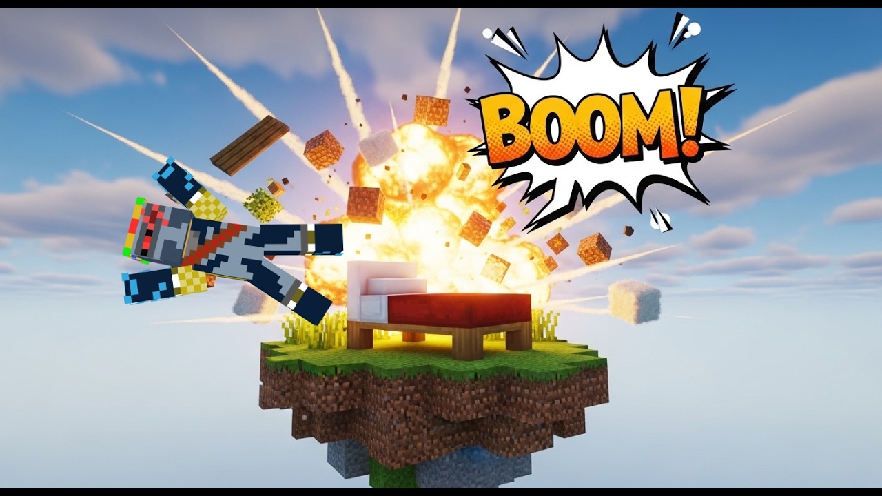 Minecraft Bedwars but from a noob