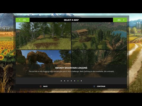 FS17: Smokey Mountain Logging Map Tour