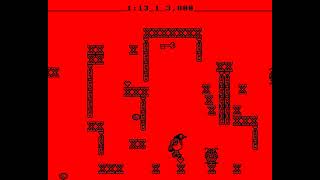 Frak! on the Acorn Electron - Level 6 - No Sound