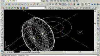 video tutorial AutoCAD . gancho en 3D
