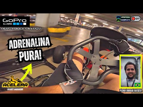 ACELERA KART: A MAIOR PISTA DE KART INDOOR DE MINAS GERAIS! CONHECENDO A PISTA! (17/09/23)