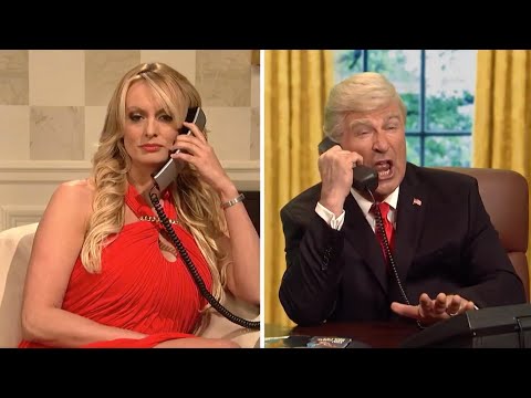 SNL pulls out all the stops for cold open: Stormy Daniels, ScarJo, Jimmy Fallon