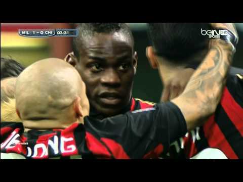 AC Milan 3-0 Chievo | 20132014 | Balotelli for 1-0