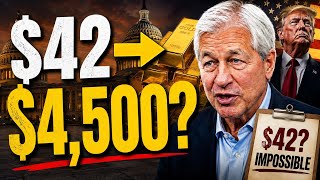 TRUMP COULD REPRICE AMERICA’S GOLD OVERNIGHT — THE $42 SECRET WASHINGTON WON’T EXPLAIN | JAMIE DIMON