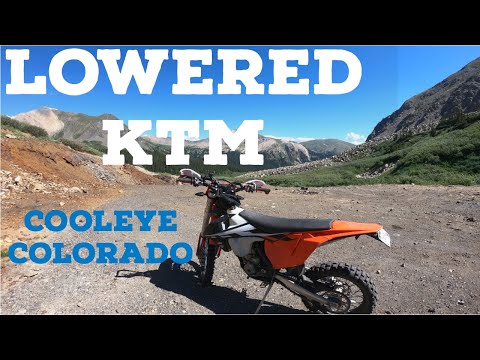 KTM Lowering 2 inches Description (not guide) (2017 EXC-f)-KTM Enduro
