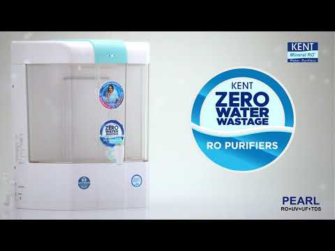 Kent pearl ro water purifier with transparent detachable tan...