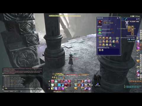 FFXIV HC Solo - (RDM) PoTD Floors 181-190 Boss (Fail) - Angelus Demonus