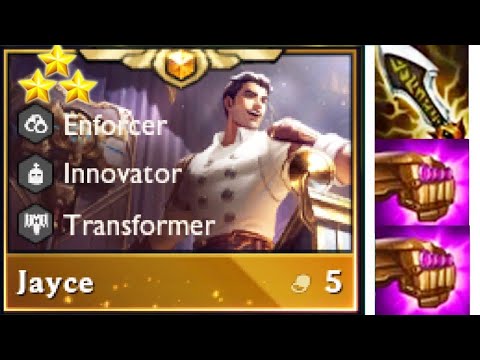 FULL CRIT JAYCE 3 STAR | INSANE DAMAGE | TFT SET 6