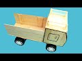 How To Make Truck Use Popsicle Sticks Palito De Helado Crafts Tips And Tools Myne Krafts