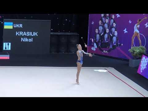 Miss Valentine 2019 Krasiuk Nikol RG FIG Junior Clubs Final UKR