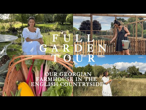 VOLLSTÄNDIGE TOUR DURCH DEN ENGLISCHEN LANDGARTEN | Vorher und Nachher | DIY und Projekte | Mein ...