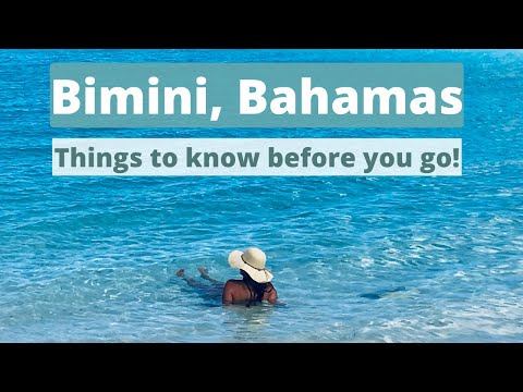 I wish we knew these tips before we went to BIMINI, BAHAMAS!