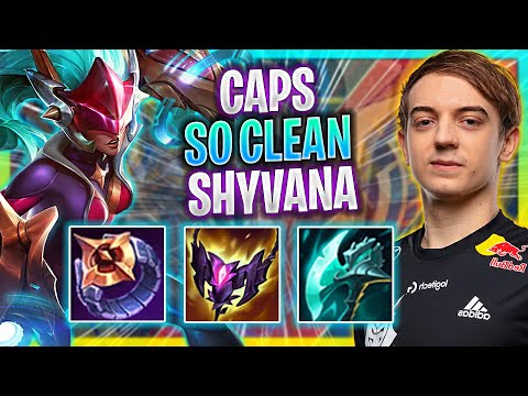 CAPS IS SO CLEAN WITH SHYVANA! | G2 Caps Plays Shyvana Mid vs Tristana! | Season 2023