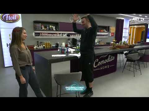 Vedati dhe Mbresa me anë të mimikave bëjnë humor, shkaktohen të qeshura - Big Brother Vip Kosova
