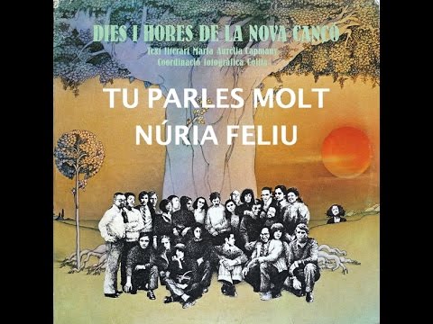 Tu parles molt - Núria Feliu (àudio i lletra)