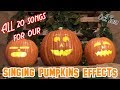 All 20 Songs Performed By Our Singing Pumpkins