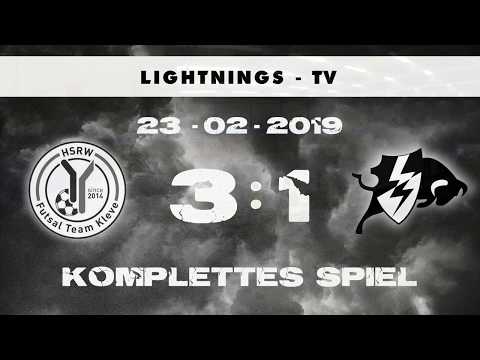 HSRW Kleve - Toro Futsal Lightnings (23.02.2019)