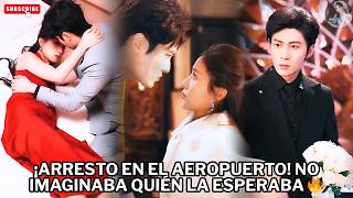 ¡ARRESTO EN EL AEROPUERTO! No imaginaba QUIÉN la esperaba 🔥#dorama #romance #movie #historias #drama