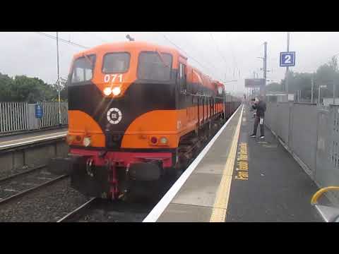 IE 071 Class Locomotive Retro 071 Passing Clontarf Road On The Tara Mines Train Bound For Naan