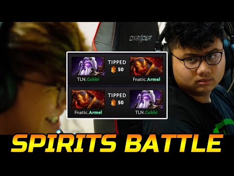 GABBI MID VS ARMEL - SPIRITS BATTLE DOTA 2