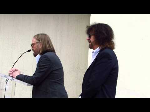 Tom Petty talks about Jeff Lynne on the Hollywood Walk of Fame